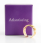 Preview: Bague Atlantis (taille femme) plaquée or ouverte, argent sterling 925